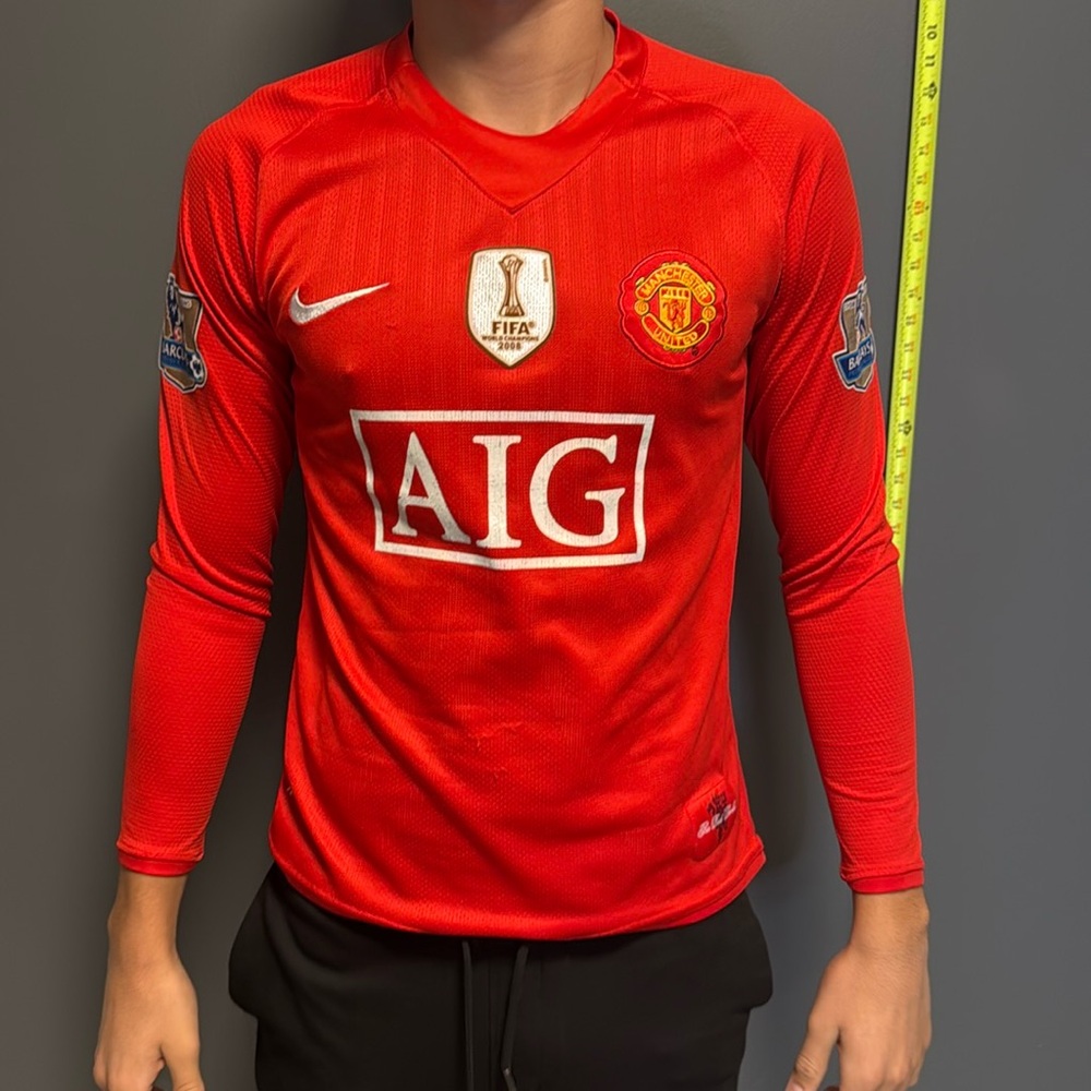 2008 Manchester United Cristiano Ronaldo CR7 Home Jersey Red